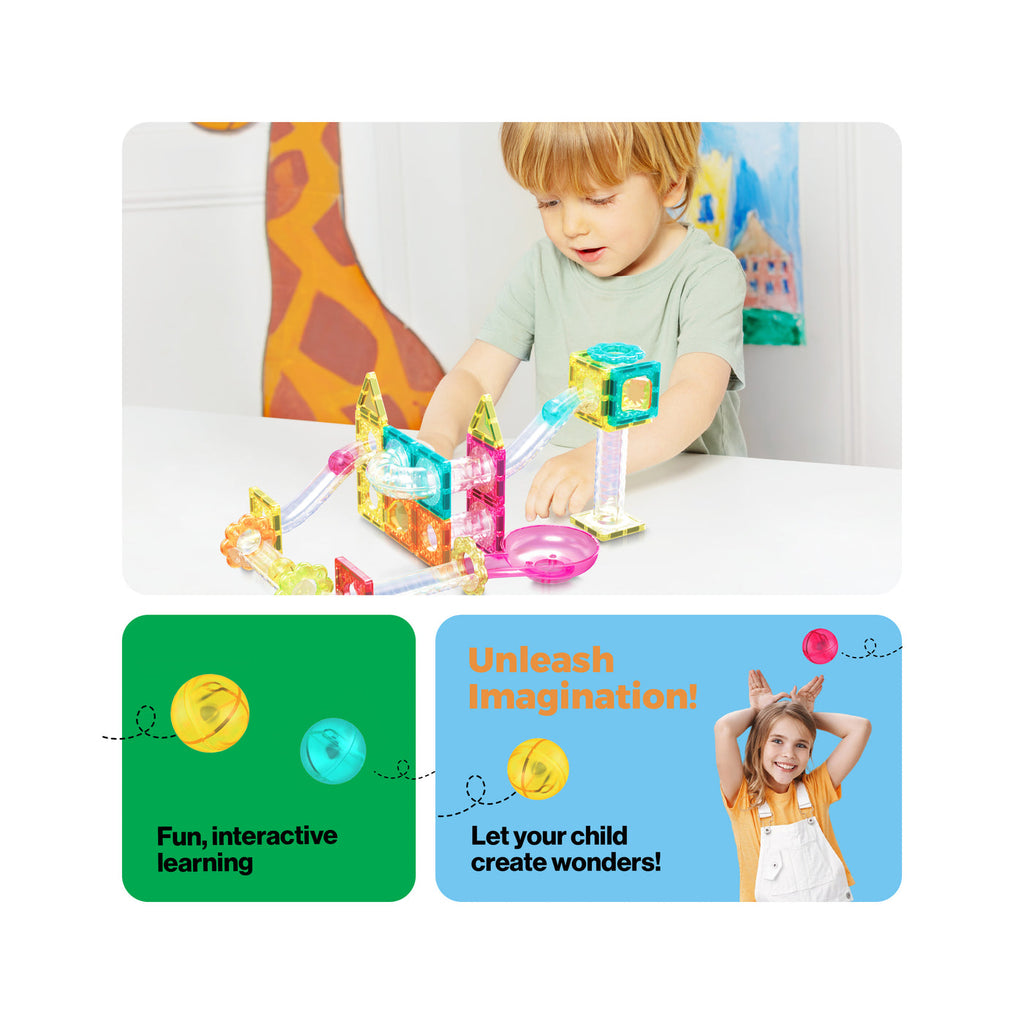 PicassoTiles - Circuito de Canicas Travel Size