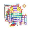 PicassoTiles 121 piezas – Set de Construcción Magnética con Inserts Educativos