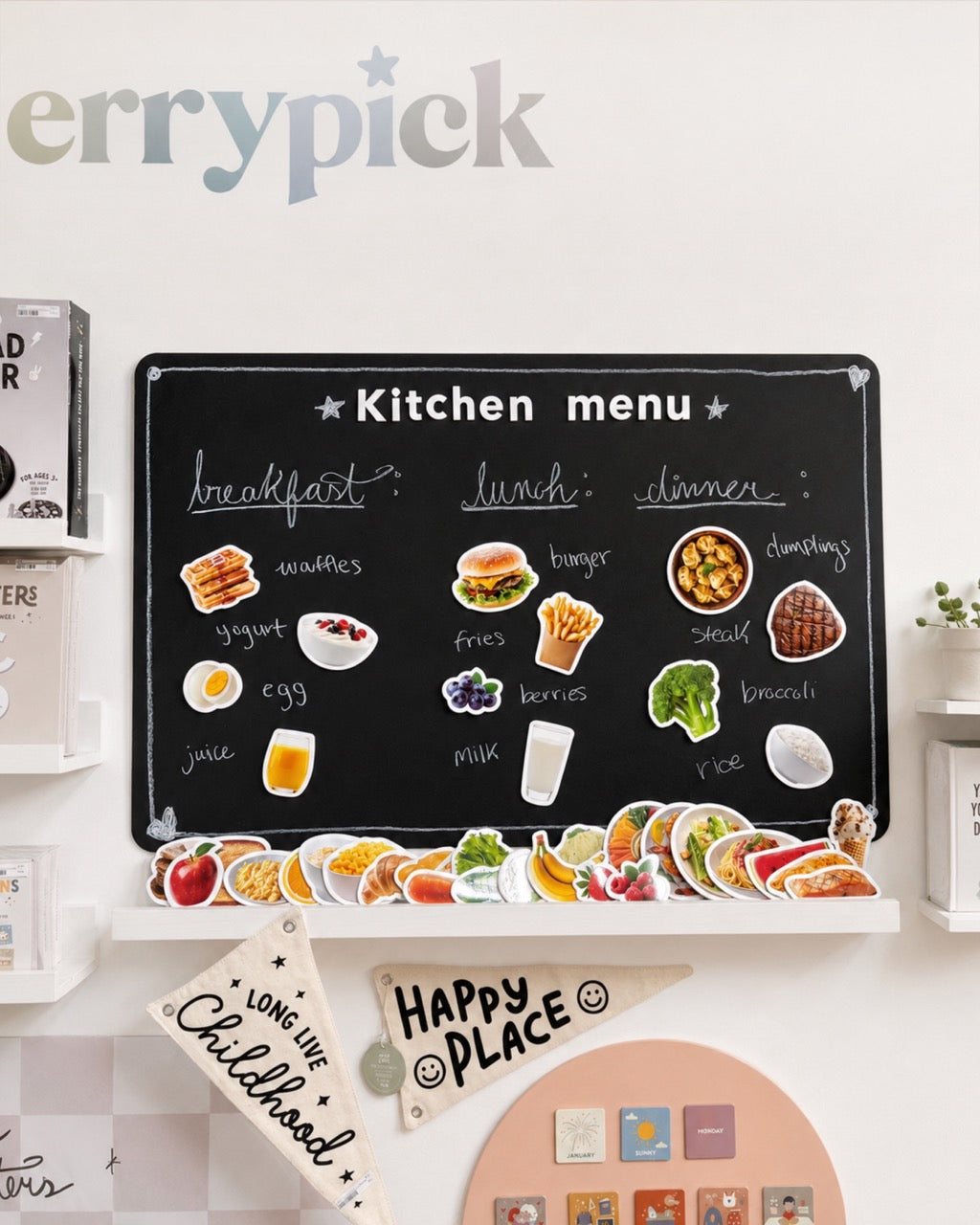Everyday Eats Food Magnets - Imanes de Alimentos (65 piezas)