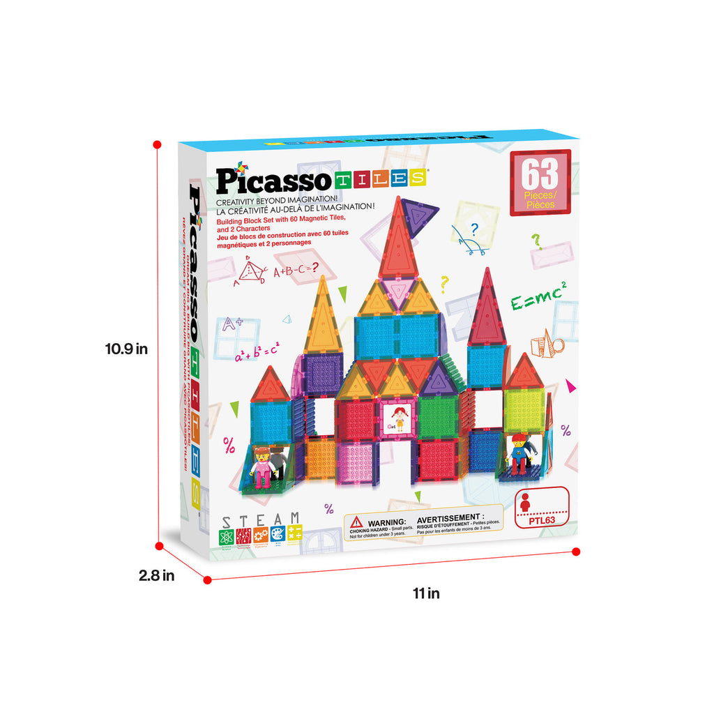 PicassoTiles - Set con Espejos y Bloques