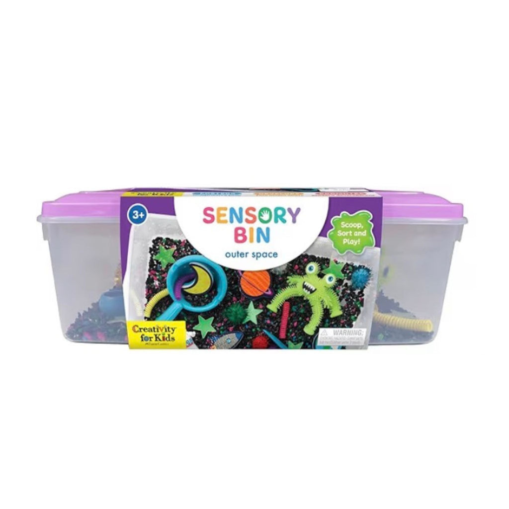 Sensory Bin - Outer Space