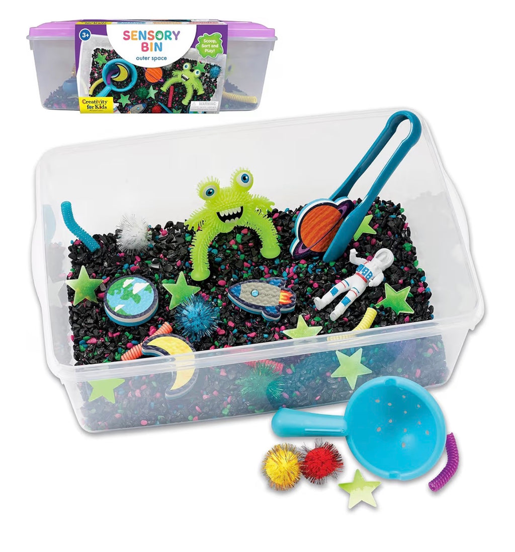 Sensory Bin - Outer Space