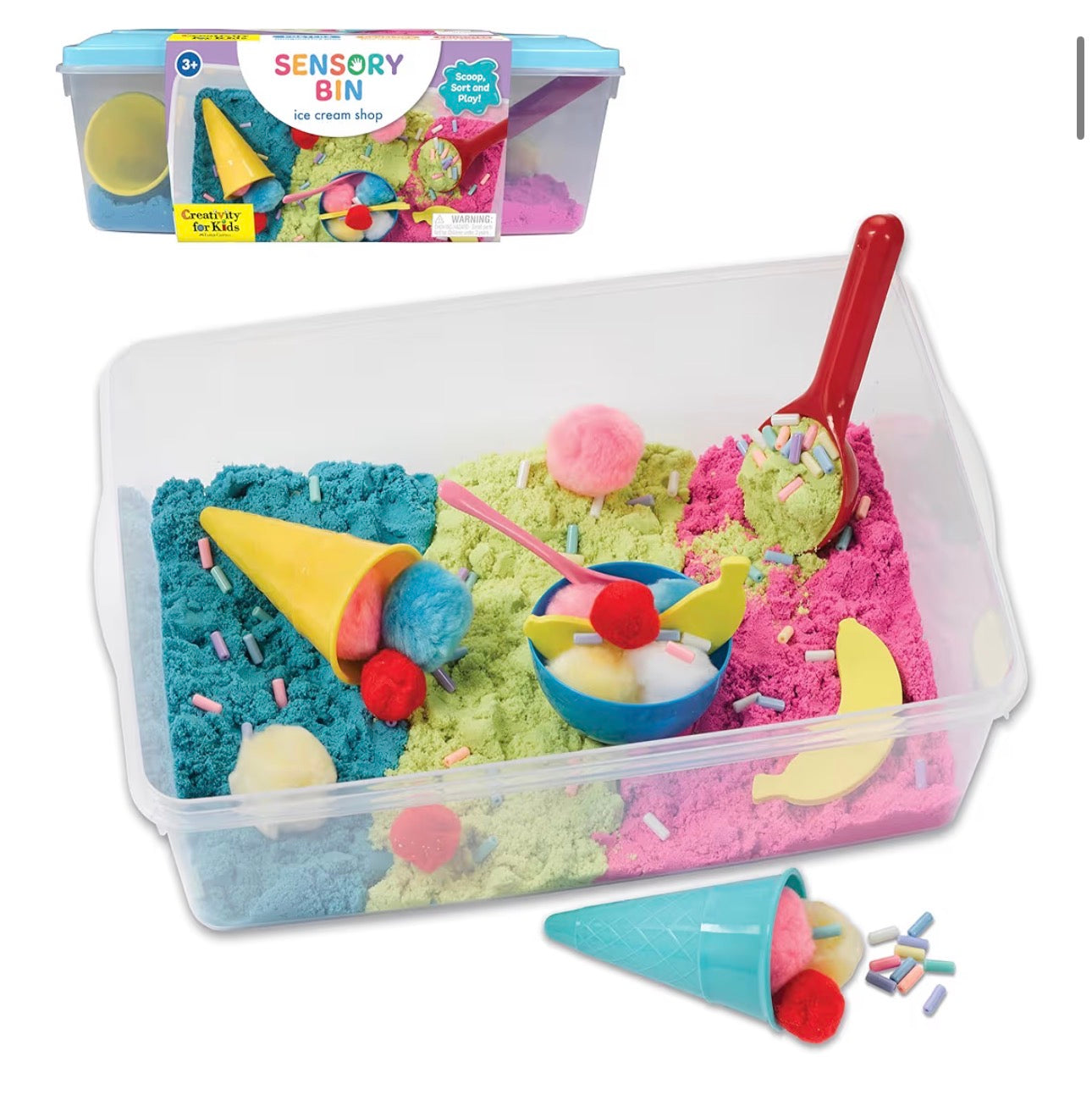 Sensory Bin - Ice Cream