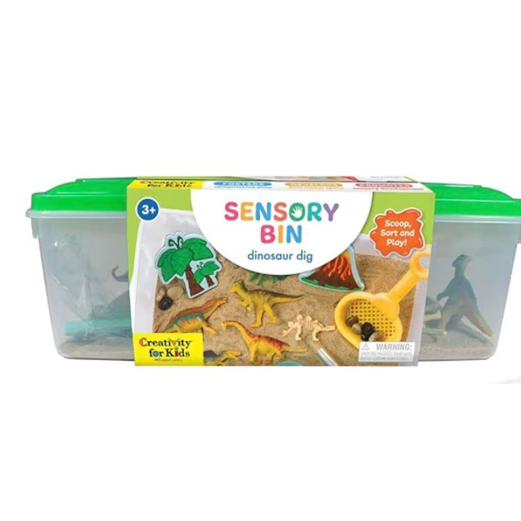 Sensory Bin - Dinosaur Dig