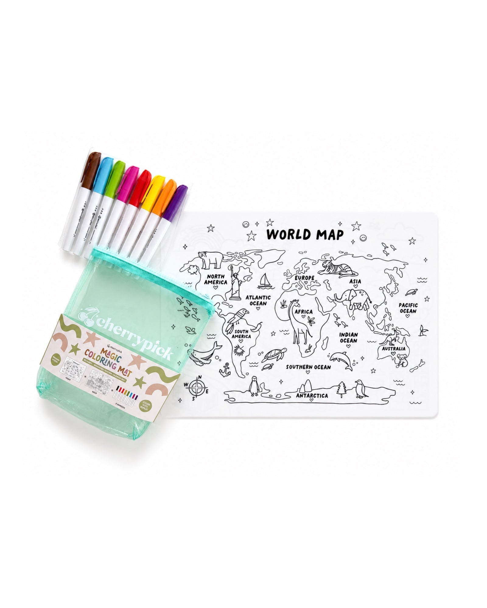 Magic Coloring Mat — Tapete de Colorear de Silicona