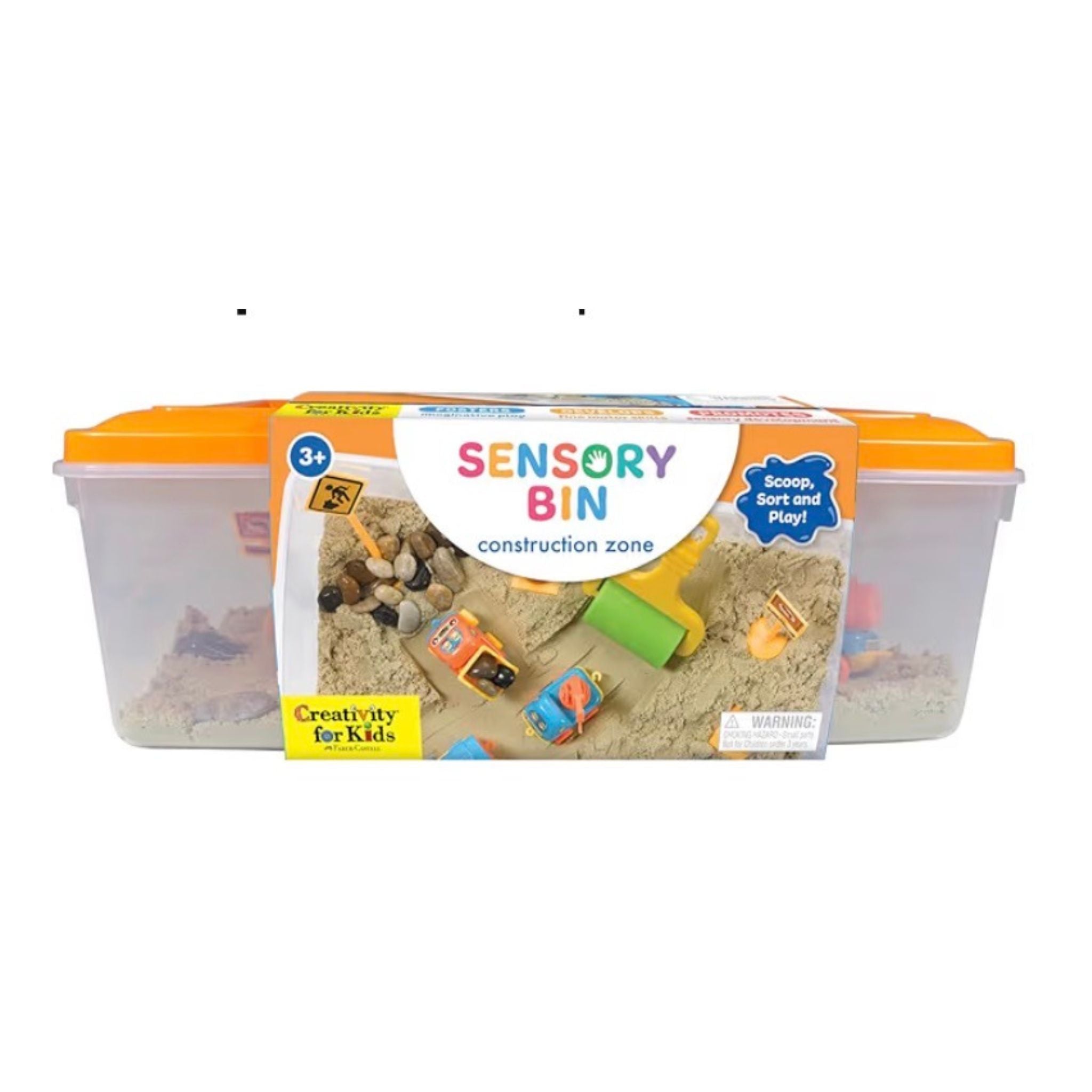 Sensory Bin - Construction Zone