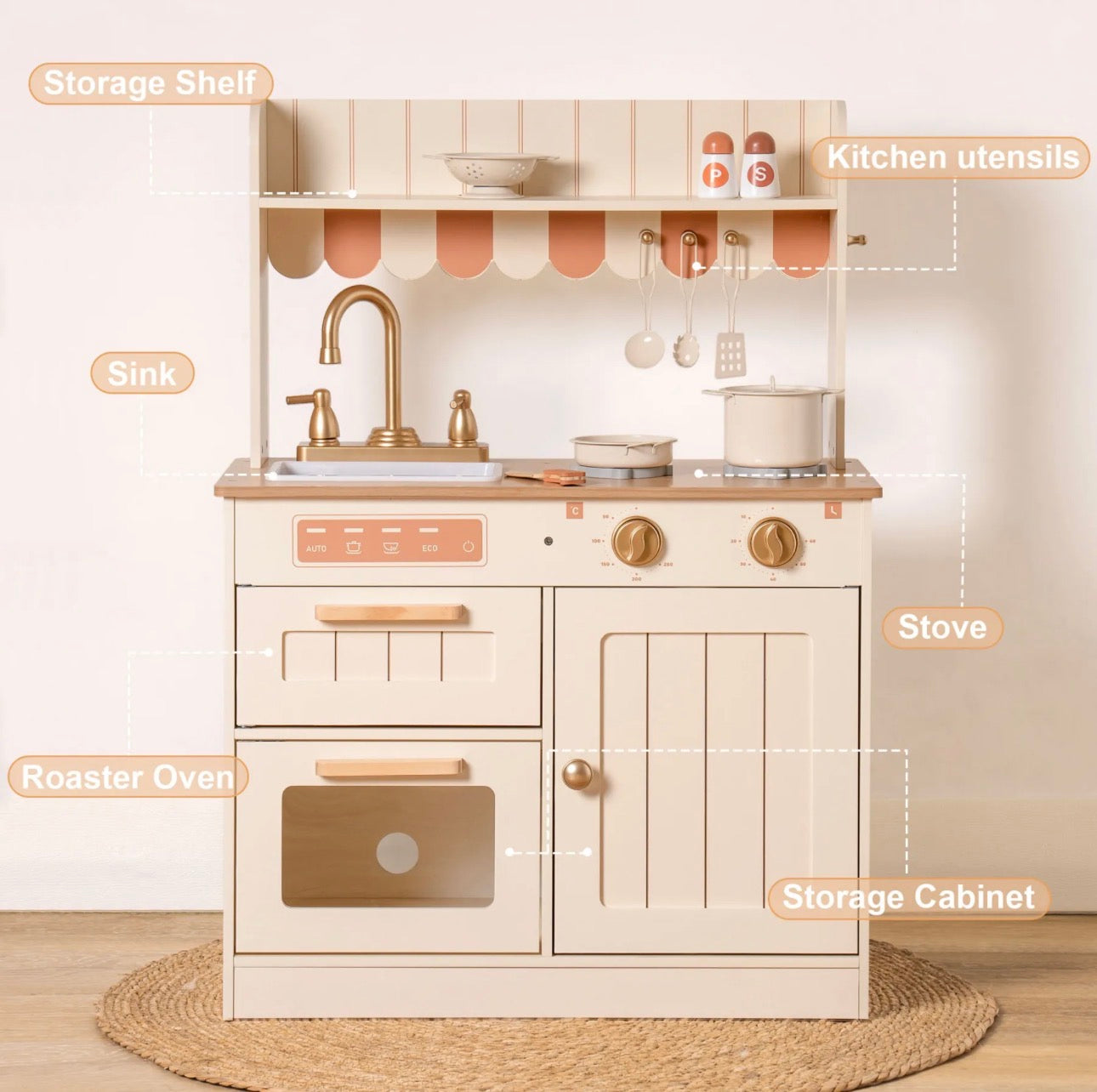ROBUD Cocina de Juego — Olivia Caramel