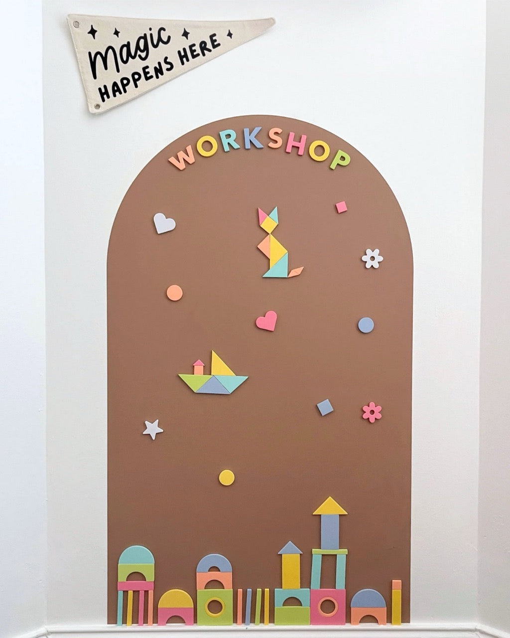 Magic Magnetic Shape Set