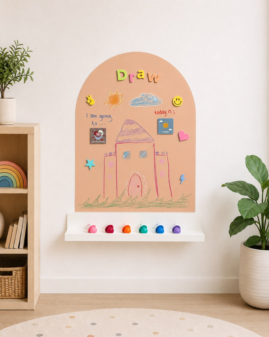 Mushroom Chalk Crayons - Tizas en Forma de Hongo