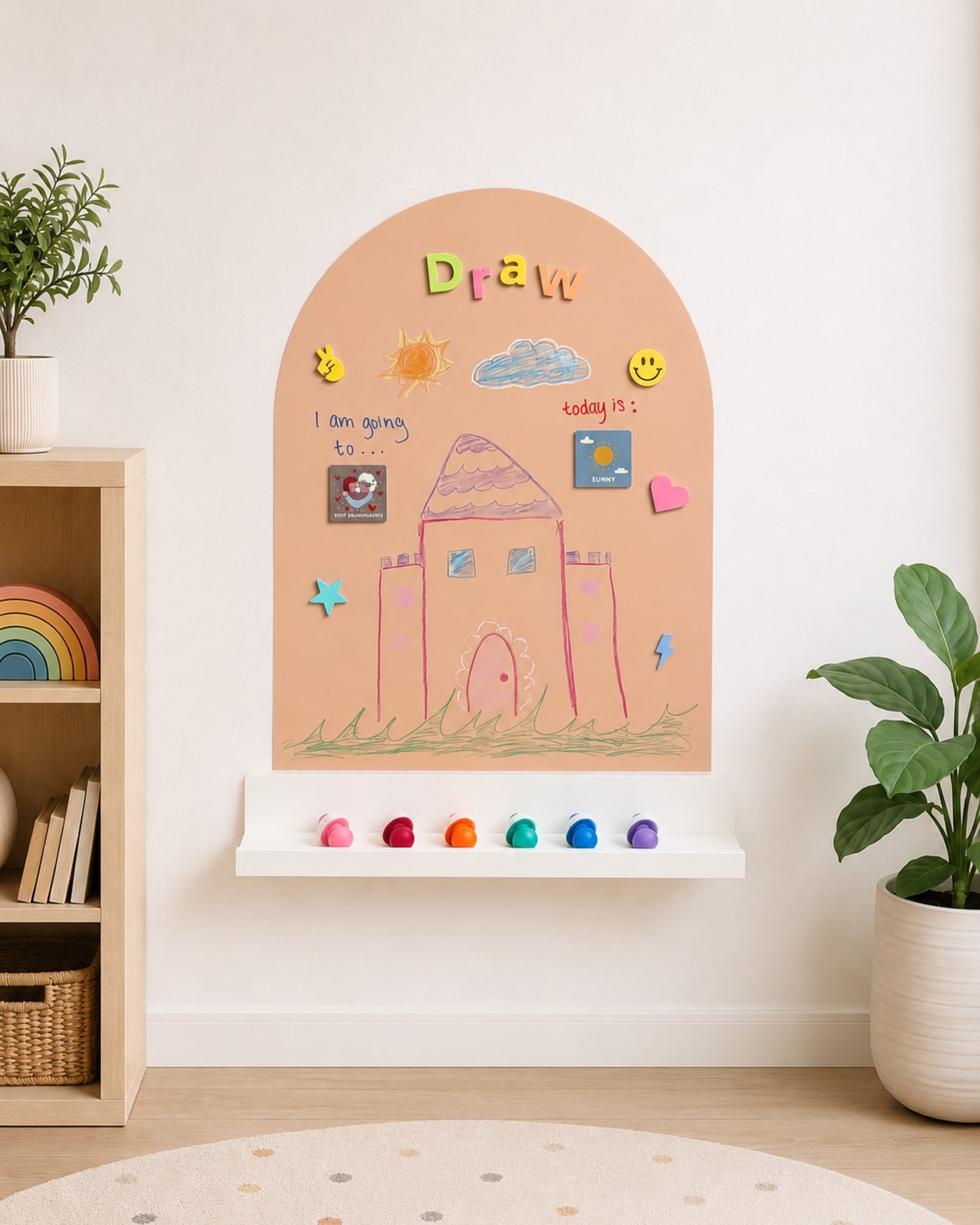 Mushroom Chalk Crayons - Tizas en Forma de Hongo