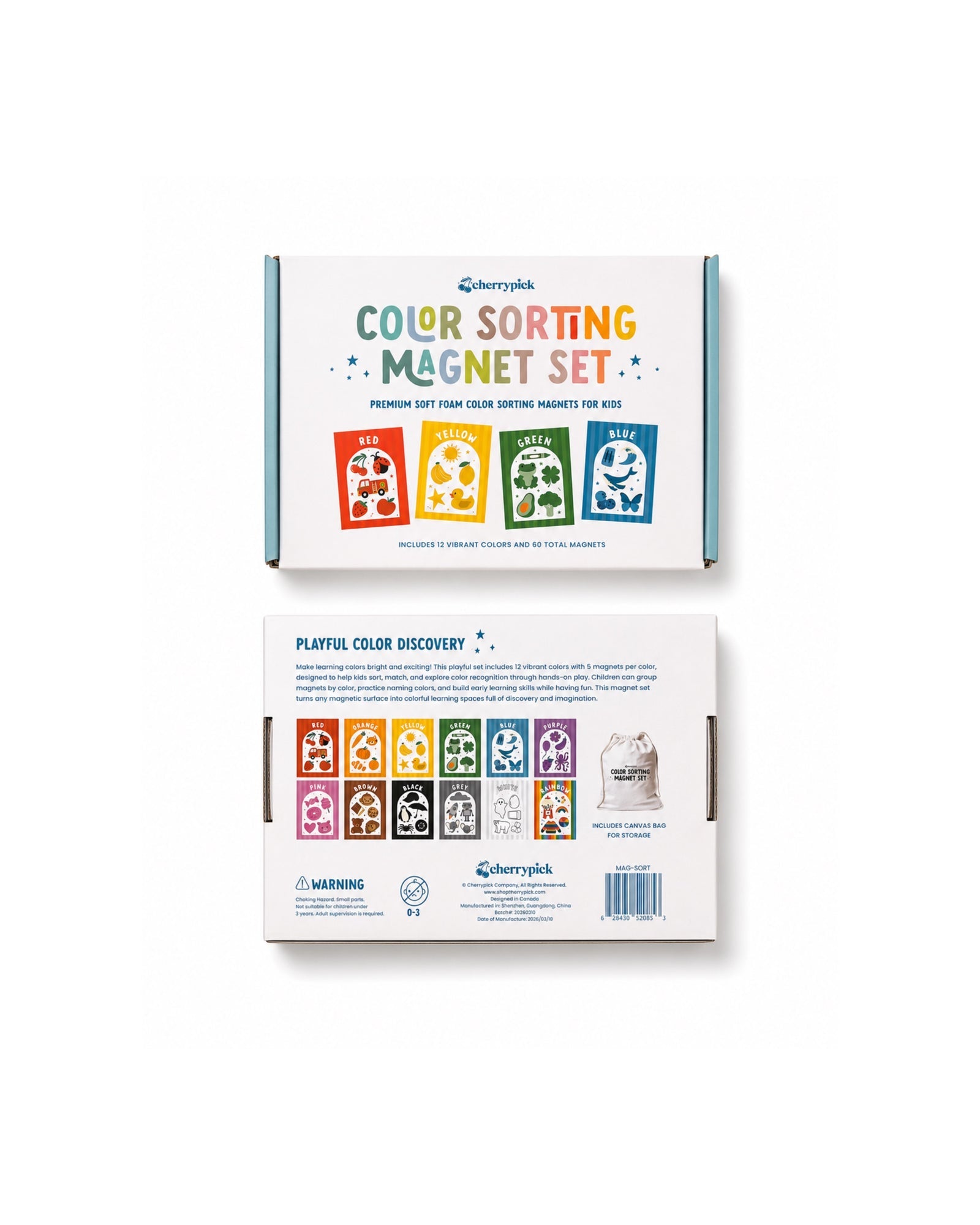 Color Sorting Magnets - Imanes de Clasificación por Color