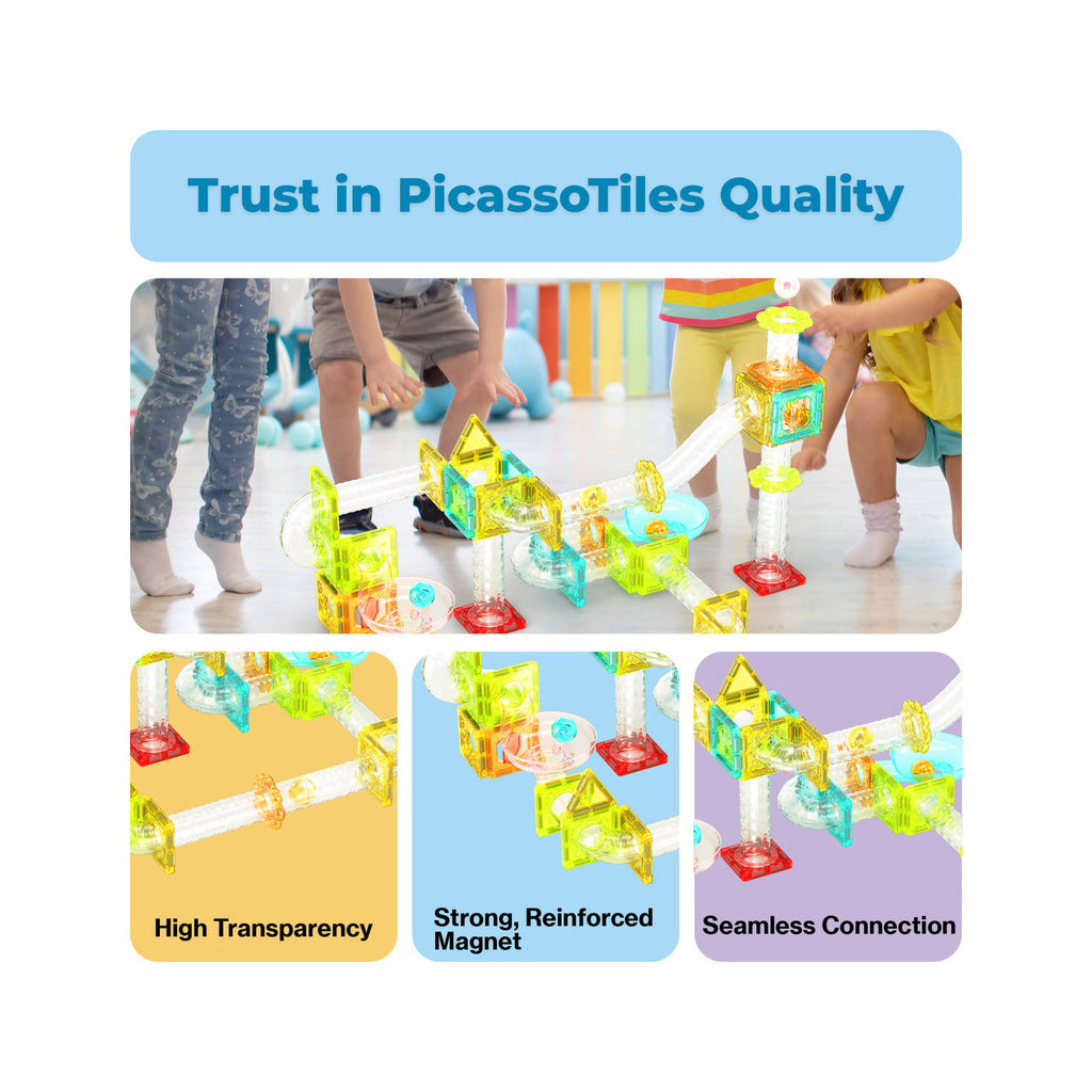 PicassoTiles - Circuito de Canicas Travel Size