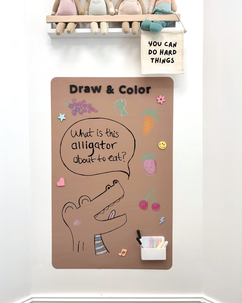 Mushroom Chalk Crayons - Tizas en Forma de Hongo