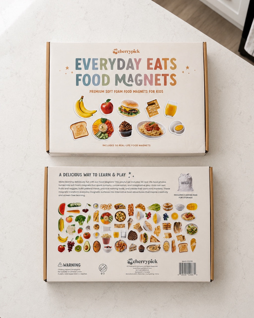 Everyday Eats Food Magnets - Imanes de Alimentos (65 piezas)