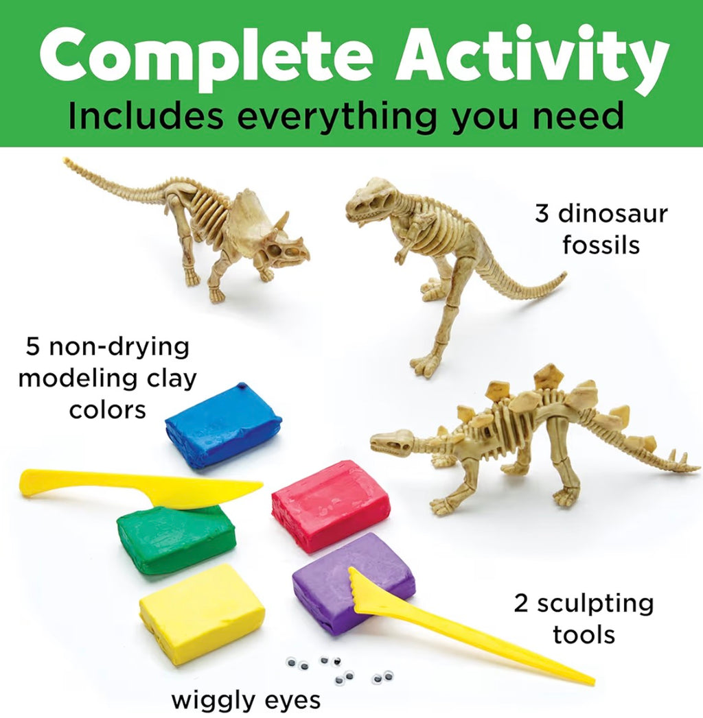 Create with Clay Dinosaurs