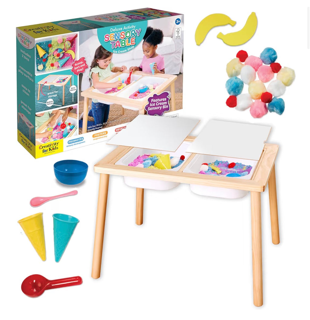 Deluxe Activity Sensory Table Ice Cream Shop