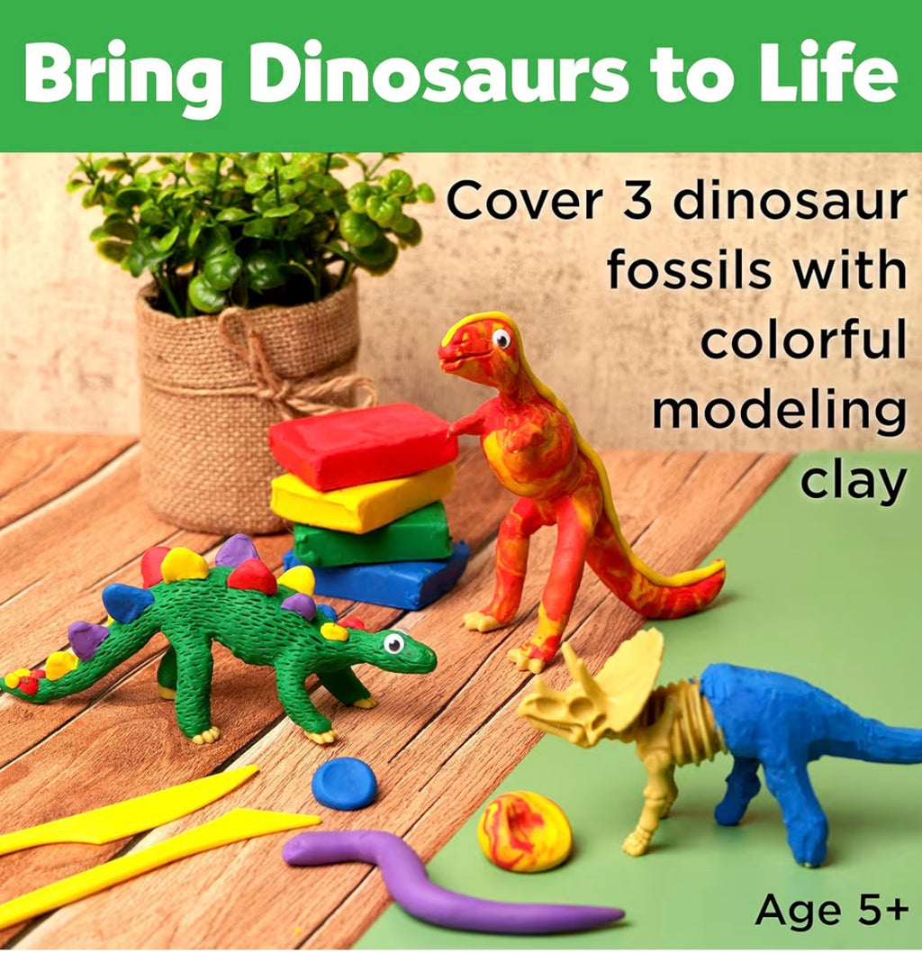 Create with Clay Dinosaurs