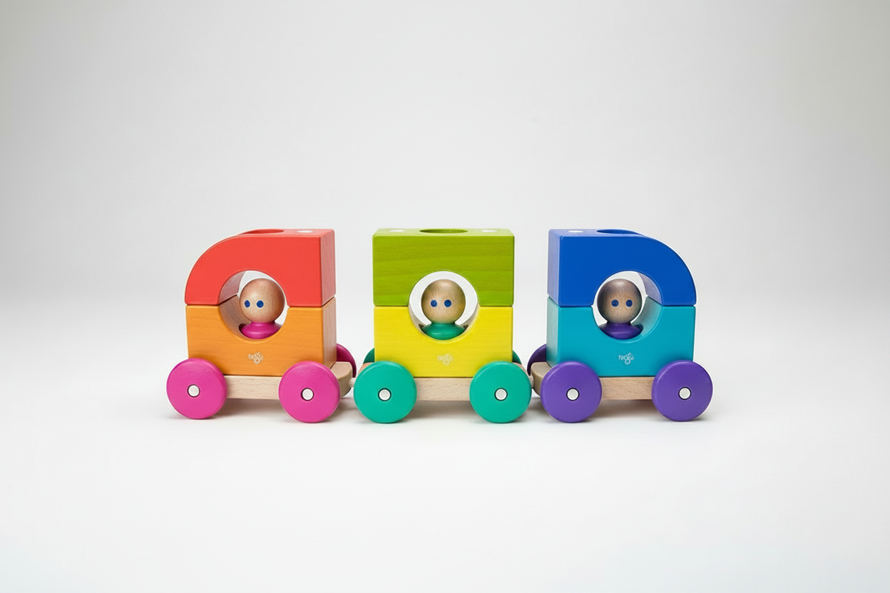 Tegu Tram — Tranvía Magnético con Personajes