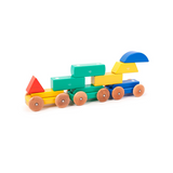 Tegu Magnetic Shape Train — Tren de Formas Magnético
