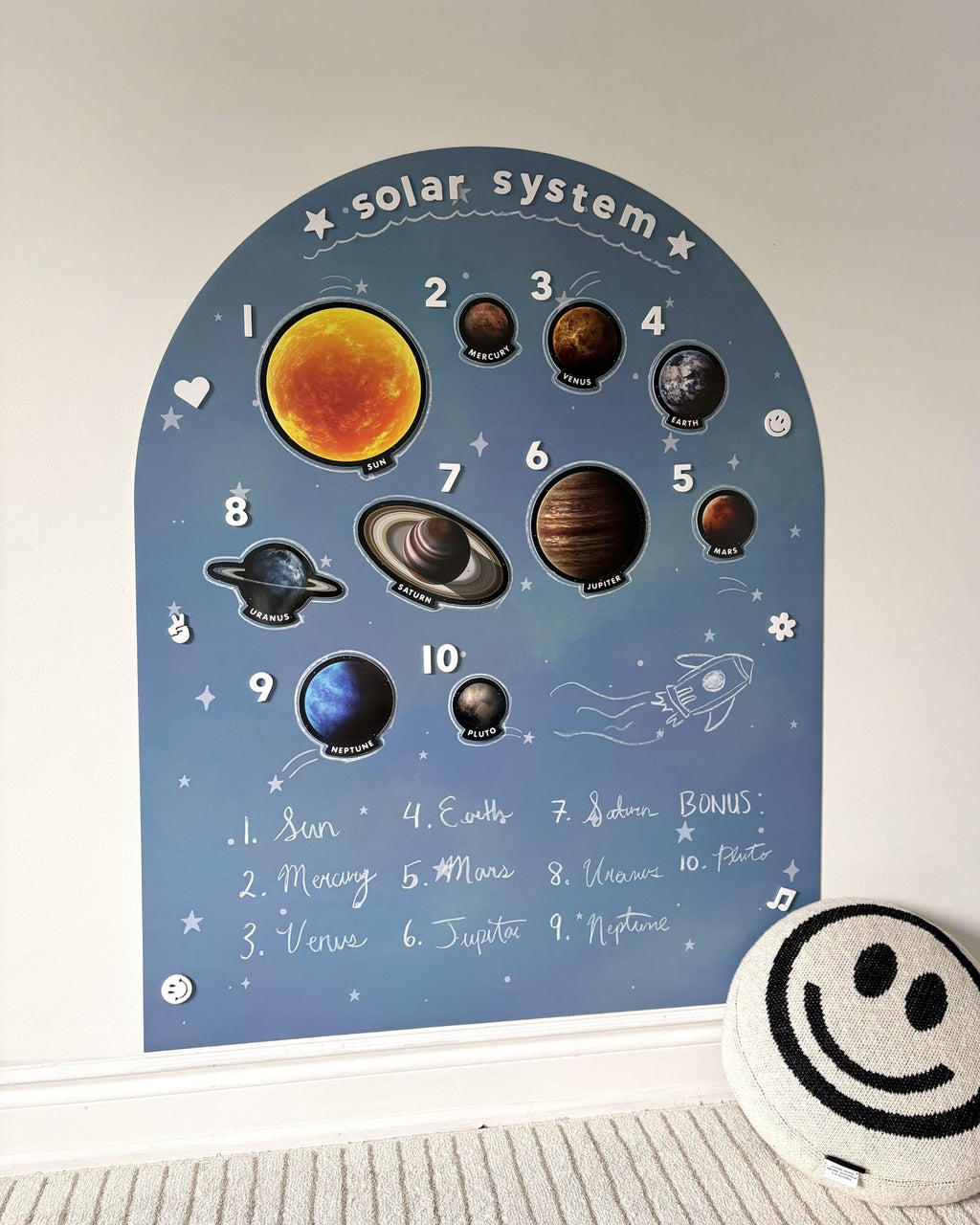 Solar System Magnets (10pc oversized planets set)