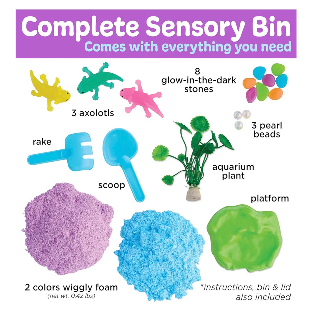 Sensory Bin - Axolotl